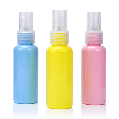30ml 120ml 150ml 500ml Amber Clear PET Plastic Spray Bottle For Cosmetic Packaging