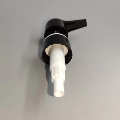 Left-Right Lock Hand Press Dispenser Lotion Shampoo Cream Pump  With Silver Smooth Closure Pumps