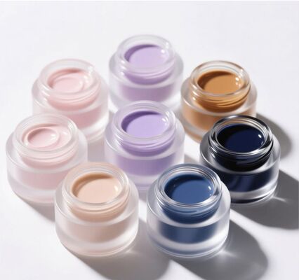 Varies By Capacity Empty Cosmetic Jars Sample Durable Cosmetic Containers Suitable for Lot Sizes Bulk Packaging